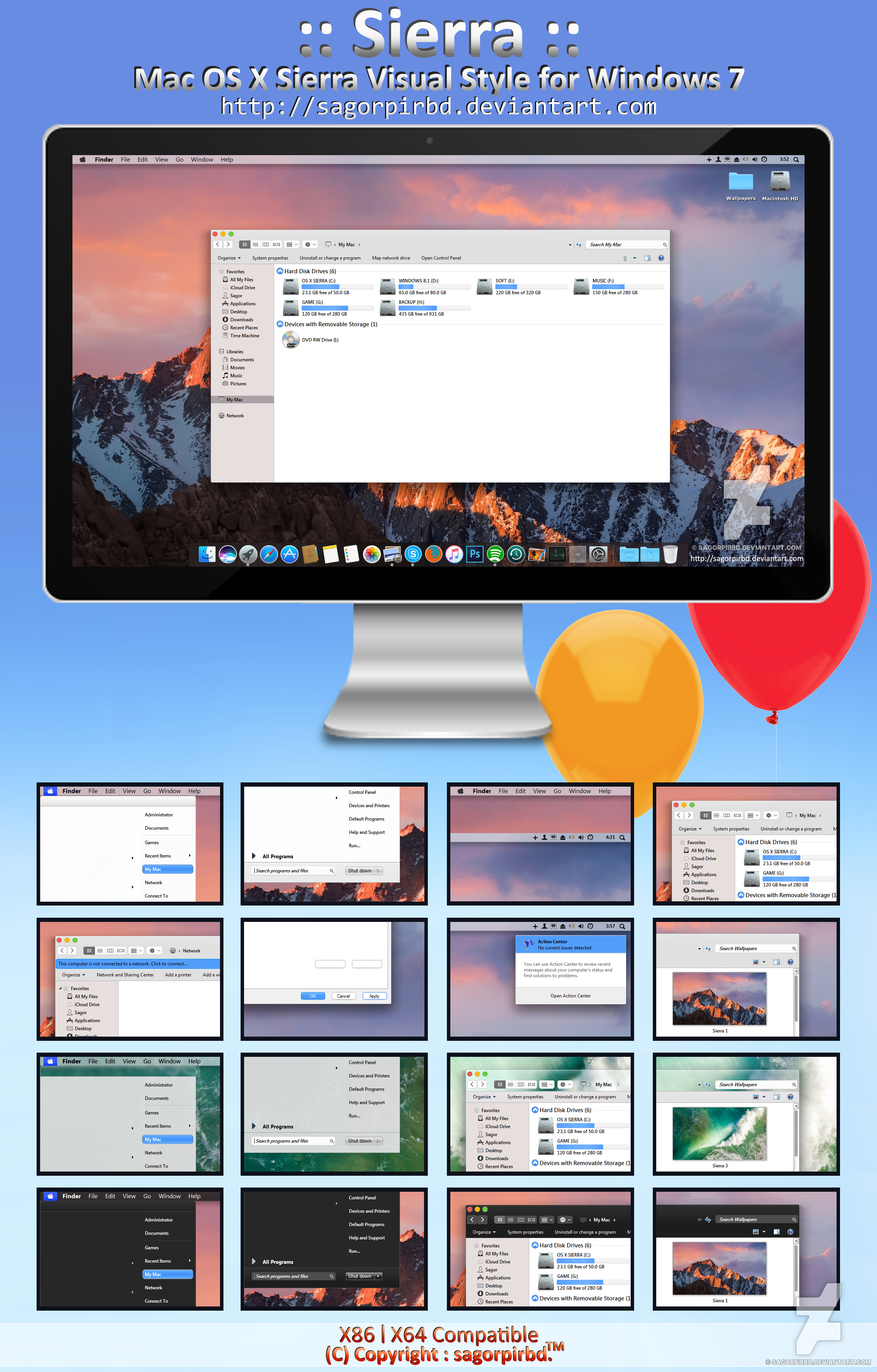 windows for mac 86x or x64